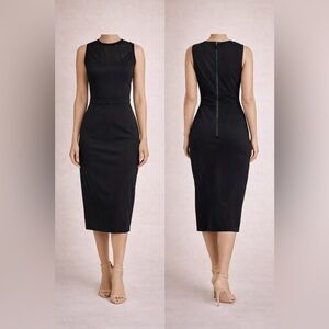 Givenchy Black Midi Dress